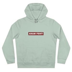 Sudadera con capucha King - Verde agua - Camiseta «ANAM FENT!»