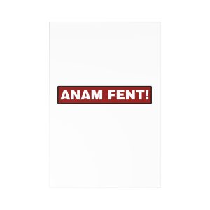 Postales (7 uds.) - Camiseta «ANAM FENT!»