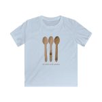 Camiseta infantil Softstyle - Azul claro - Cuereta Camiseta infantil Softstyle - Azul claro - Cuereta