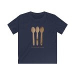 Camiseta infantil Softstyle - Azul marino - Cuereta Camiseta infantil Softstyle - Azul marino - Cuereta