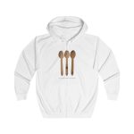 Sudadera con capucha y cremallera - Blanco artico - Cuereta