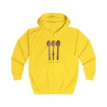 Sudadera con capucha y cremallera - Amarillo sol - Cuereta