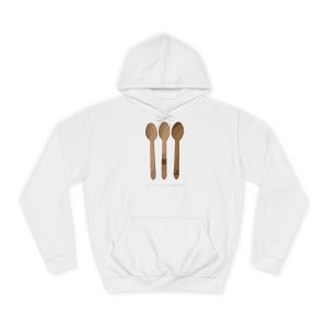 Sudadera universitaria - Blanco artico - Cuereta