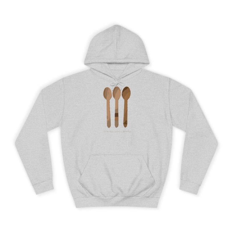 Sudadera universitaria - Gris jaspeado claro - Cuereta