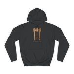 Sudadera universitaria - Negro azabache - Cuereta