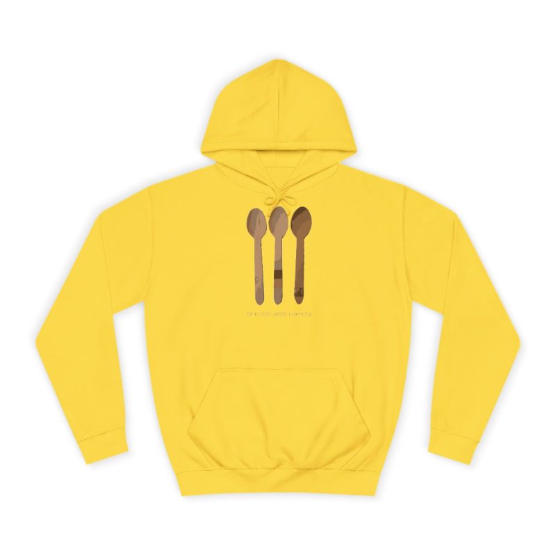Sudadera universitaria - Amarillo sol - Cuereta