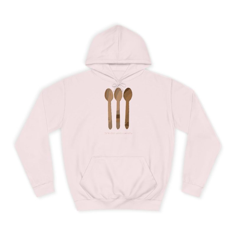 Sudadera universitaria - Rosa bebe - Cuereta