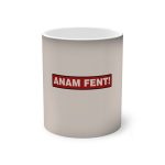 Taza magica que cambia de color - Negro - Camiseta «ANAM FENT!»