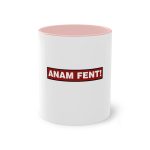 Taza bicolor - Rosa - Camiseta «ANAM FENT!» Taza bicolor - Rosa - Camiseta «ANAM FENT!»