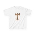 Camiseta infantil algodon grueso - Blanco - Cuereta
