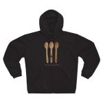 Sudadera capucha con cremallera premium - Negro - Cuereta Sudadera capucha con cremallera premium - Negro - Cuereta