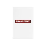 Cartel de metacrilato con soporte - Camiseta «ANAM FENT!»