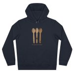 Sudadera con capucha King - Azul marino - Cuereta