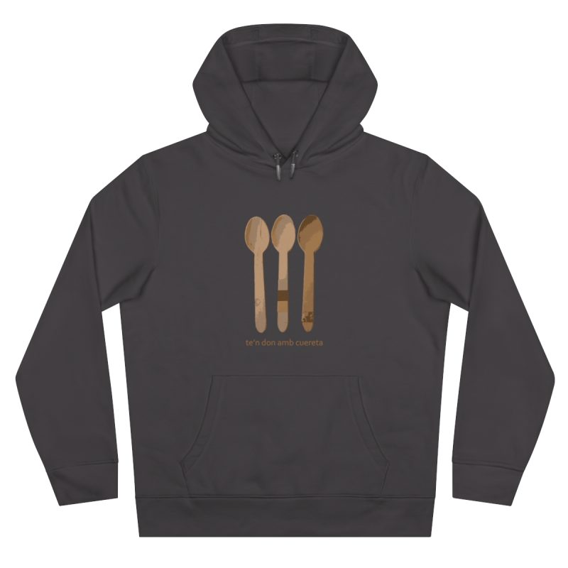 Sudadera con capucha King - Gris asfalto - Cuereta