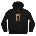 Sudadera con capucha King - Negro puro - Cuereta