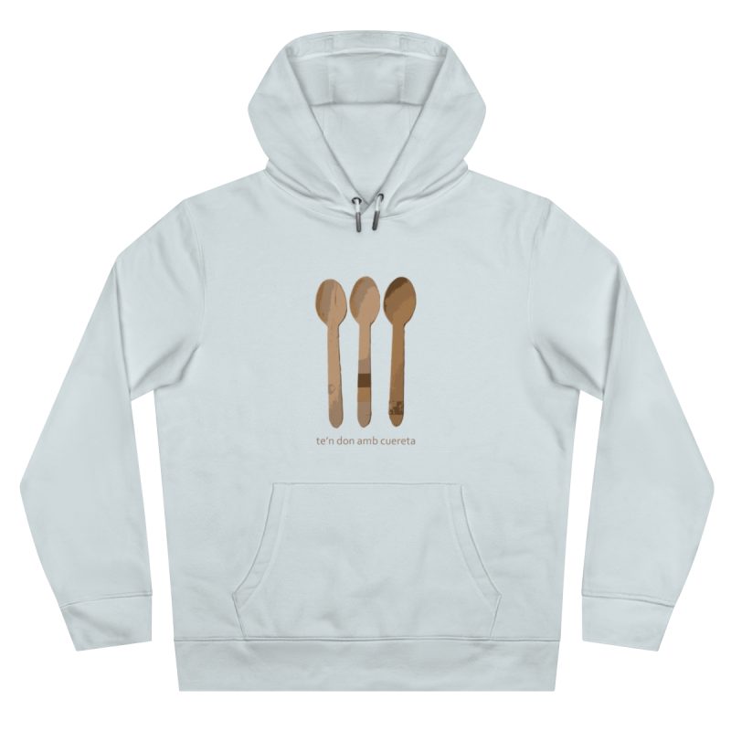 Sudadera con capucha King - Azul cielo puro - Cuereta