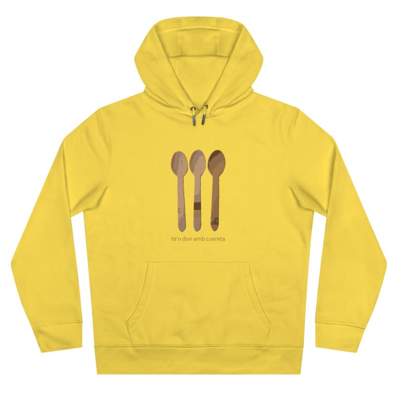 Sudadera con capucha King - Amarillo chispa - Cuereta