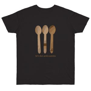 Camiseta punto liso - Negro - Cuereta