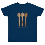 Camiseta punto liso - Azul marino claro - Cuereta