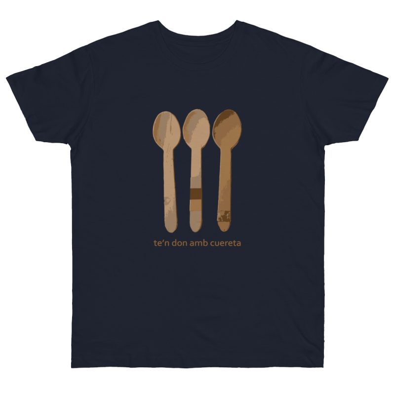 Camiseta punto liso - Azul marino - Cuereta