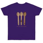 Camiseta punto liso - Morado radiante - Cuereta