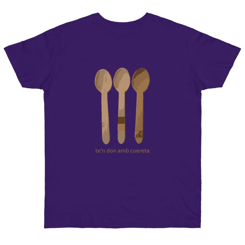 Camiseta punto liso - Morado radiante - Cuereta