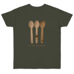 Camiseta punto liso - Caqui urbano - Cuereta