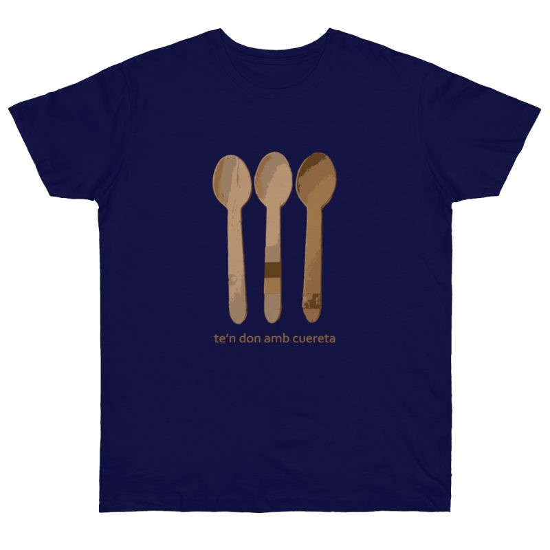 Camiseta punto liso - Azul marino intenso - Cuereta