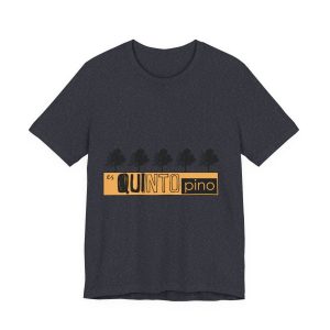 Camiseta jersey manga corta - Azul marino jaspeado - Camiseta unisex Quinto Pino Taronja