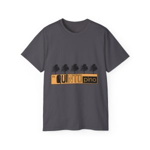 Camiseta ultra algodon - Gris marengo - Camiseta unisex Quinto Pino Taronja