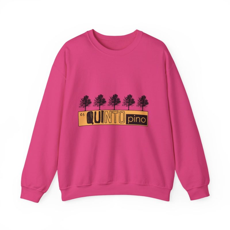 Sudadera cuello redondo - Fucsia intenso - Camiseta unisex Quinto Pino Taronja