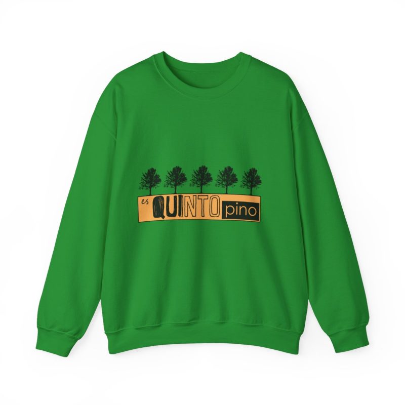 Sudadera cuello redondo - Verde irlandes - Camiseta unisex Quinto Pino Taronja