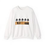 Sudadera cuello redondo - Blanco - Camiseta unisex Quinto Pino Taronja