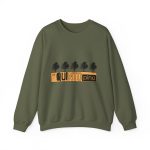 Sudadera cuello redondo - Verde militar - Camiseta unisex Quinto Pino Taronja