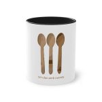 Taza bicolor - Negro - Cuereta