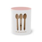 Taza bicolor - Rosa - Cuereta