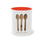 Taza bicolor - Rojo - Cuereta