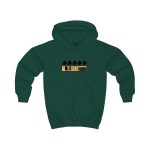 Sudadera con capucha infantil - Verde botella - Camiseta unisex Quinto Pino Taronja