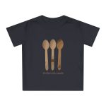 Camiseta de bebe - Negro - Cuereta Camiseta de bebe - Negro - Cuereta