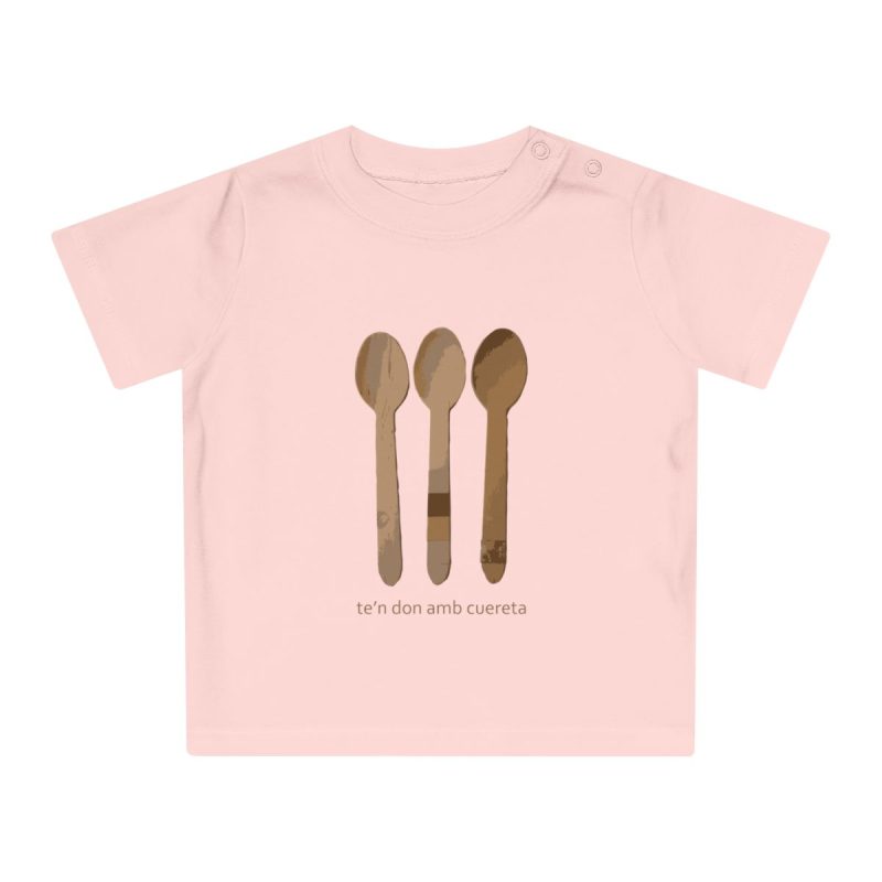 Camiseta de bebe - Rosa empolvado - Cuereta