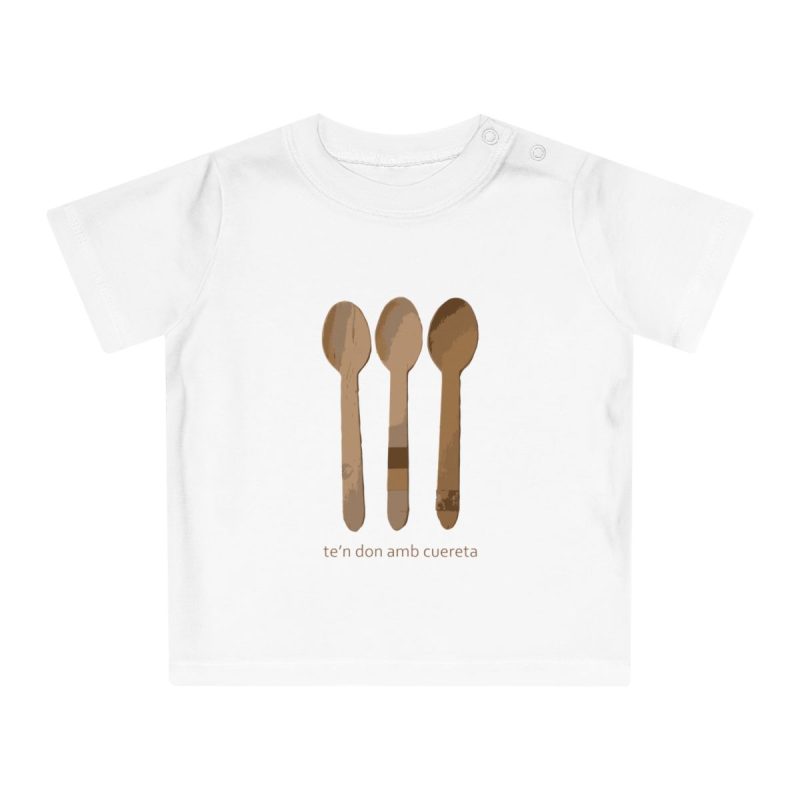 Camiseta de bebe - Blanco - Cuereta