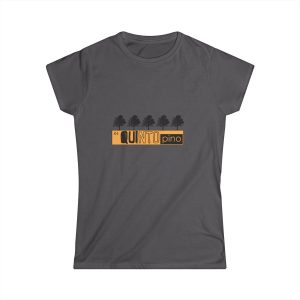 Camiseta mujer Softstyle - Gris marengo - Camiseta unisex Quinto Pino Taronja