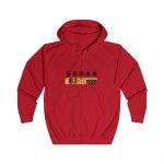 Sudadera con capucha y cremallera - Rojo fuego - Camiseta unisex Quinto Pino Taronja Sudadera con capucha y cremallera - Rojo fuego - Camiseta unisex Quinto Pino Taronja
