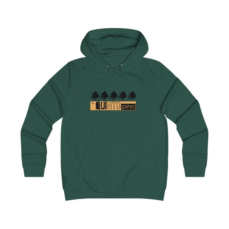 Sudadera universitaria mujer - Verde botella - Camiseta unisex Quinto Pino Taronja Sudadera universitaria mujer - Verde botella - Camiseta unisex Quinto Pino Taronja