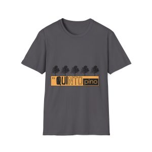 Camiseta Softstyle - Gris marengo - Camiseta unisex Quinto Pino Taronja