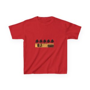 Camiseta infantil algodon grueso - Rojo - Camiseta unisex Quinto Pino Taronja