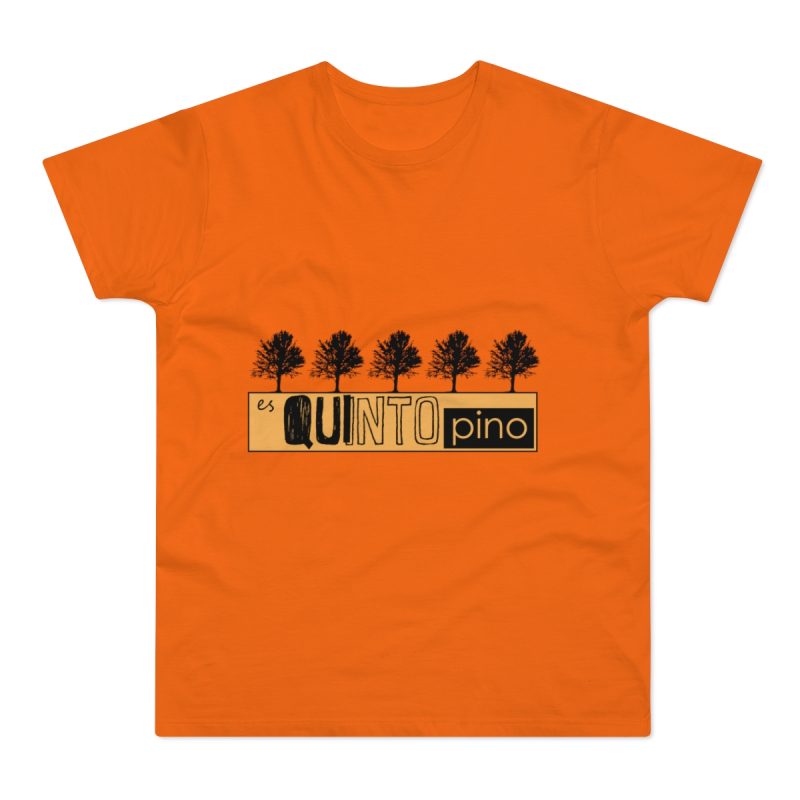 Camiseta hombre punto liso - Naranja - Camiseta unisex Quinto Pino Taronja