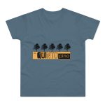 Camiseta hombre punto liso - Azul piedra - Camiseta unisex Quinto Pino Taronja
