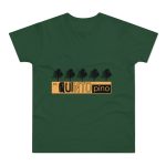 Camiseta hombre punto liso - Verde botella - Camiseta unisex Quinto Pino Taronja