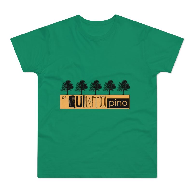 Camiseta hombre punto liso - Verde Kelly - Camiseta unisex Quinto Pino Taronja